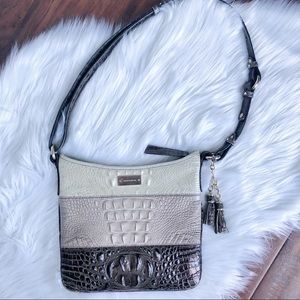 BRAHMIN Jody crossbody tricolor bag